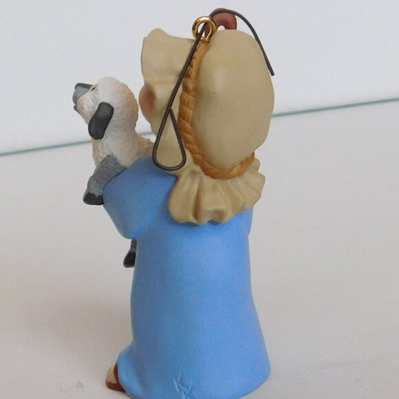 Hallmark Keepsake Religious Theme Ornament Lot Shepard Ange Jesus Loves Me Cameo - Picture 7 of 7